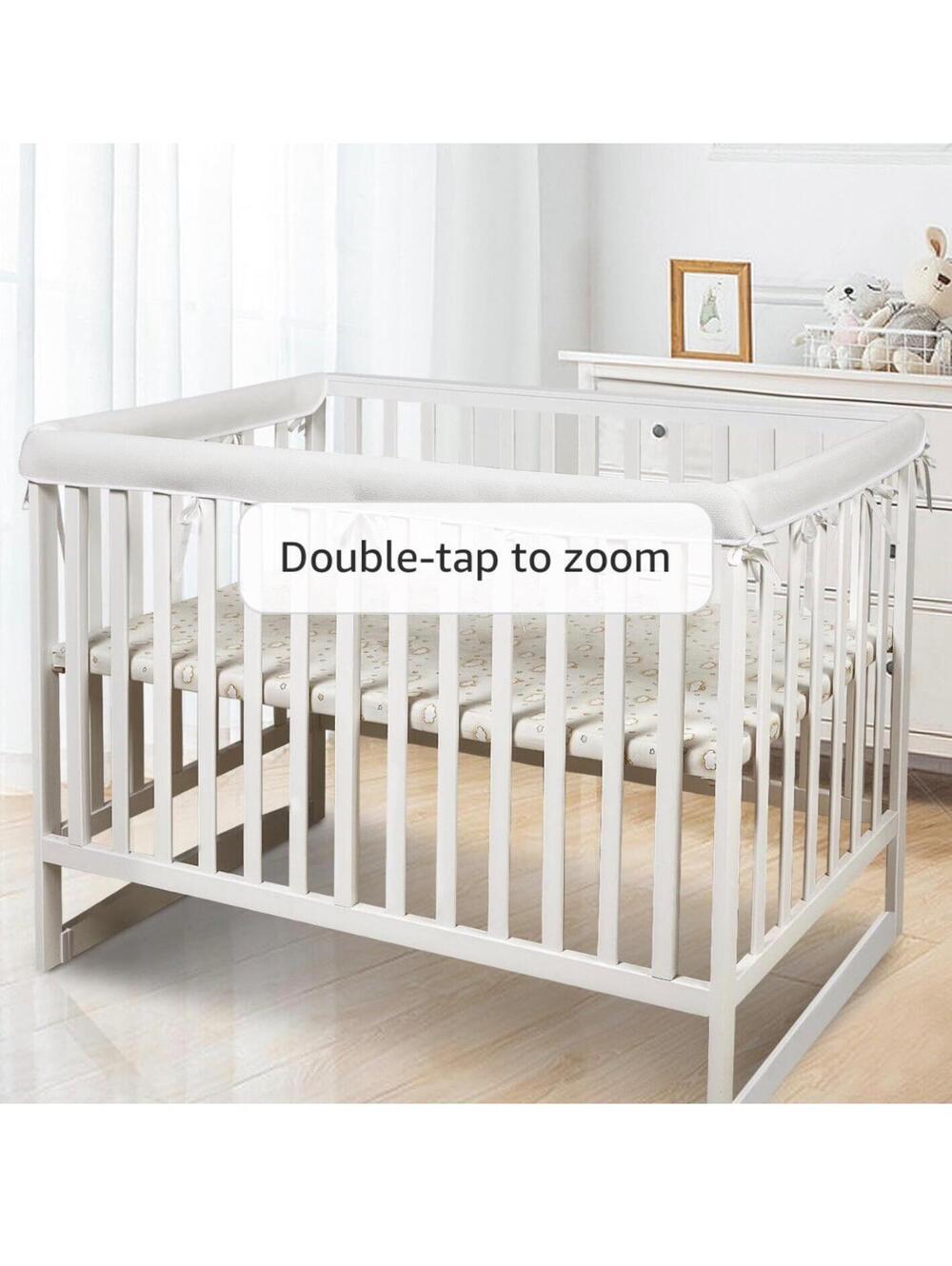 BreathableBaby Breathable Mesh RailGuard Teething Cover baby crib